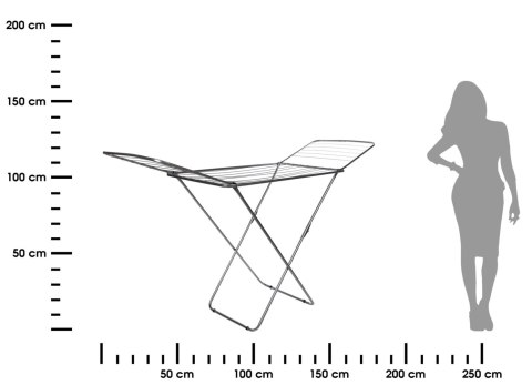 Suszarka na pranie stojąca Gimi 18 m