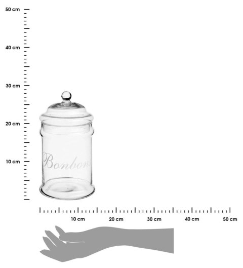 Szklany słoik na słodycze Bonbons