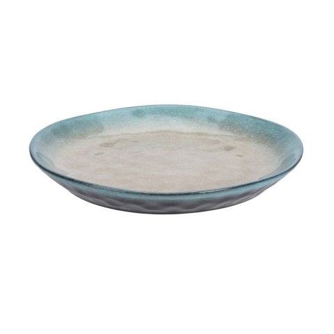 Talerz z kamionki Stone 20 cm wzór 1