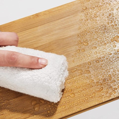 Komplet dwóch półek kuchennych czarny