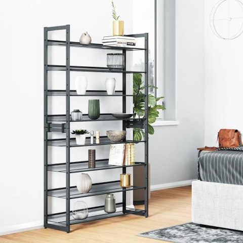 Modułowa szafka na buty szara 163,5 cm