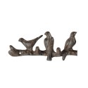 Wieszak żeliwny ptaki 43 cm