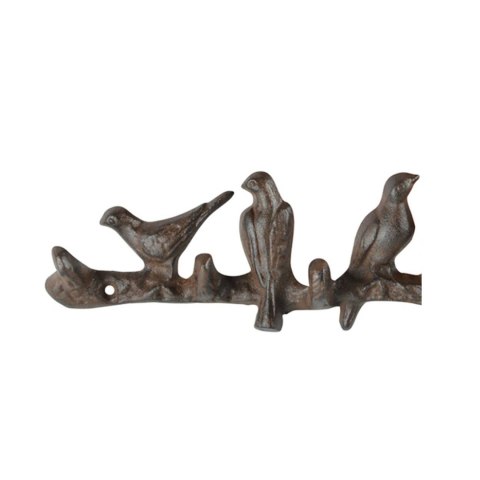 Wieszak żeliwny ptaki 43 cm