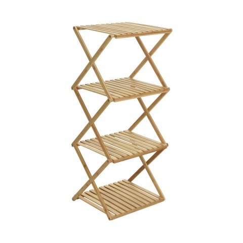 Regał składany bambusowy 4 półki 93,5 cm