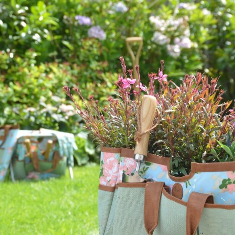 Składane krzesło z torbą różane