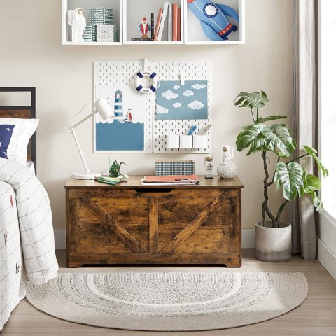 Skrzynia do przechowywania rustykalna