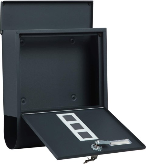 Skrzynka pocztowa naścienna antracyt