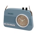 Zegar stojący Radio niebieski