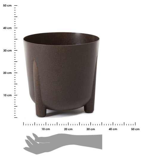 Donica Moss ECO coffee espresso 34xh32 cm