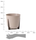 Donica Moss ECO coffee latte 26xh25 cm