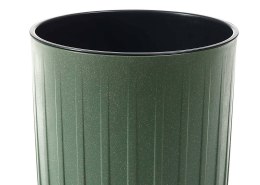 Donica Stripped Wysoka ECO wood zielona 30xh51 cm