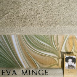 Ręcznik SOPHIA 50x90 cm oliwka EVA MINGE Ekskluzywny, gruby ręcznik wykonany z chłonnej i miękkiej bawełny.