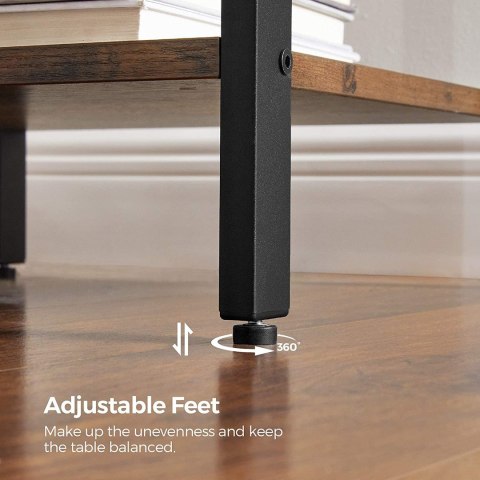 Szafka nocna z szufladą i półką LOFT