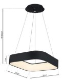 Lampa wisząca ASTRO BLACK 24W LED