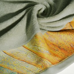 Ręcznik STELLA 70x140cm oliwka EVA MINGE Ekskluzywny, gruby ręcznik wykonany z chłonnej i miękkiej bawełny.