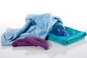 Szybkoschnący ręcznik AMY 30x30musztarda Szybkoschnący i chłonny ręcznik sportowy wykonany z przyjemnej w dotyku mikrofibry