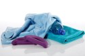 Szybkoschnący ręcznik AMY 50x90musztarda Szybkoschnący i chłonny ręcznik sportowy wykonany z przyjemnej w dotyku mikrofibry
