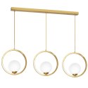 Lampa wisząca złota VIENNA 3xE14