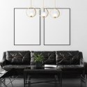 Lampa wisząca złota VIENNA 3xE14