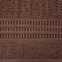 Mięsisty ręcznik ROSITA 30x50 brązowy Miękki, jednolity kolorystycznie ręcznik bawełniany o dużej gramaturze