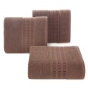 Mięsisty ręcznik ROSITA 30x50 brązowy Miękki, jednolity kolorystycznie ręcznik bawełniany o dużej gramaturze