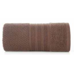 Mięsisty ręcznik ROSITA 50x90 brązowy Miękki, jednolity kolorystycznie ręcznik bawełniany o dużej gramaturze