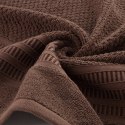 Mięsisty ręcznik ROSITA 70x140 brązowy Miękki, jednolity kolorystycznie ręcznik bawełniany o dużej gramaturze