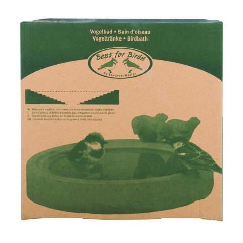 Betonowe poidło dla ptaków