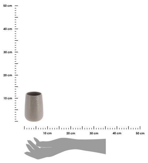Kubek łazienkowy Attolico Grey