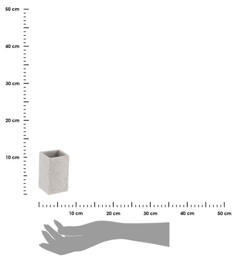 Kubek łazienkowy Estiarte Grey Stone
