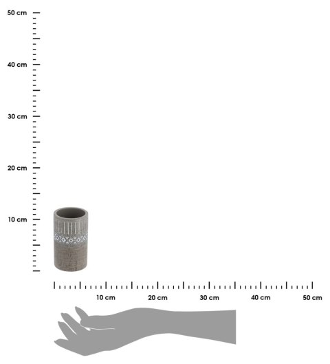 Kubek łazienkowy Klass Grey