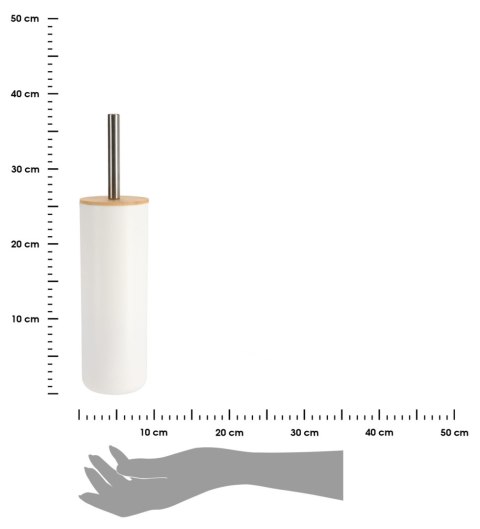 Szczotka toaletowa Besson White