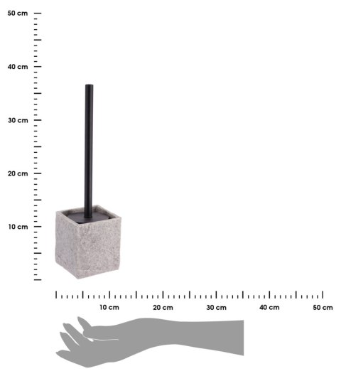 Szczotka toaletowa Estiarte Grey Stone