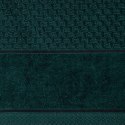 Mięsisty ręcznik FRIDA 70x140 c.zielony Miękki, jednolity kolorystycznie ręcznik bawełniany o dużej gramaturze
