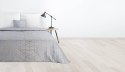Narzuta GEO2 220x240 cm mikrowłókno Nakrycie na łóżko, wykonane z przyjemnego w dotyku materiału, ozdobione motywem geometryczny