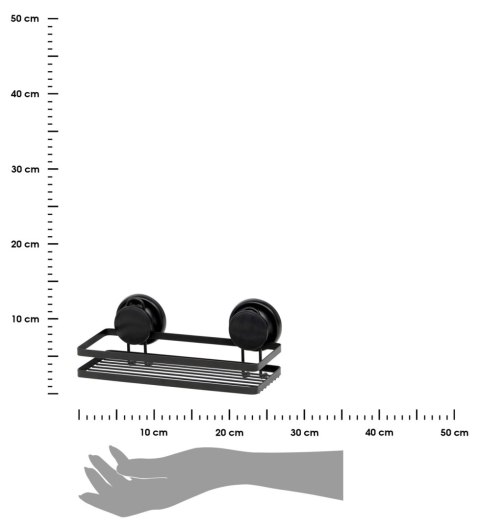 Półka łazienkowa na przyssawki Ortiz
