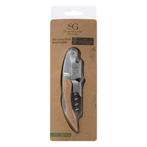 Składany otwieracz do butelek Bamboo