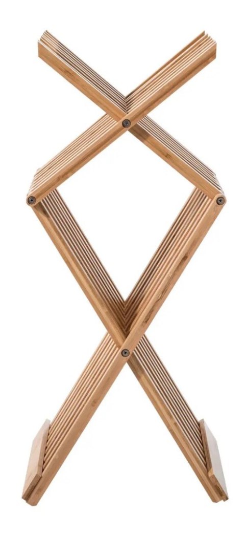 Stołek bambusowy Cross składany
