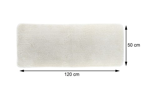 Dywanik łazienkowy 50x120 Marlet Kremowy