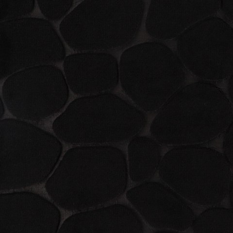 Dywanik łazienkowy 50x80 Stones Czarny