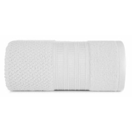 Mięsisty ręcznik ROSITA 70x140 biały Miękki, jednolity kolorystycznie ręcznik bawełniany o dużej gramaturze
