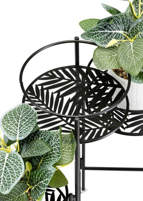 Kwietnik metalowy składany 3 kwiaty