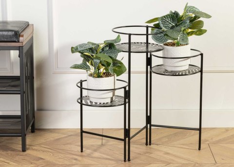 Kwietnik metalowy składany 3 kwiaty