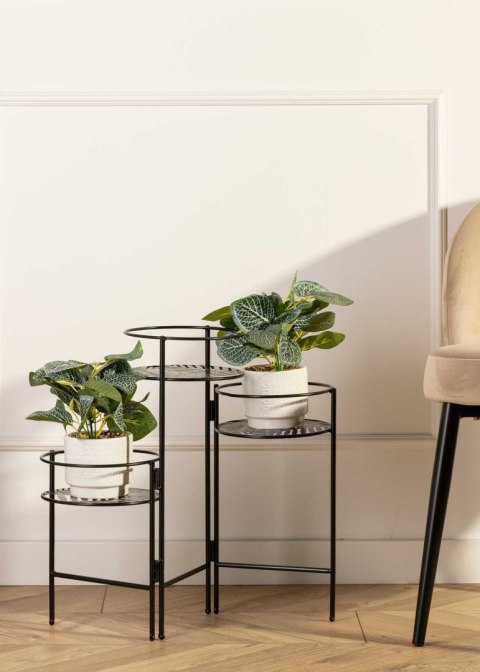 Kwietnik metalowy składany 3 kwiaty