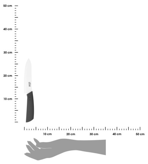 Nóż kuchenny Zirco 27,5 cm
