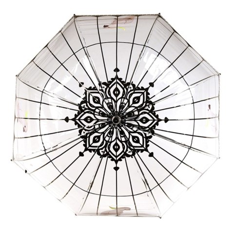 Parasol transparentny klatka dla ptaków 81 cm