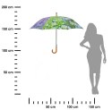 Parasol z nadrukiem w kwiaty 123,5 cm