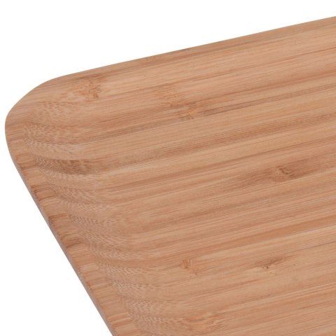 Bambusowa patera na przekąski 17x17 cm