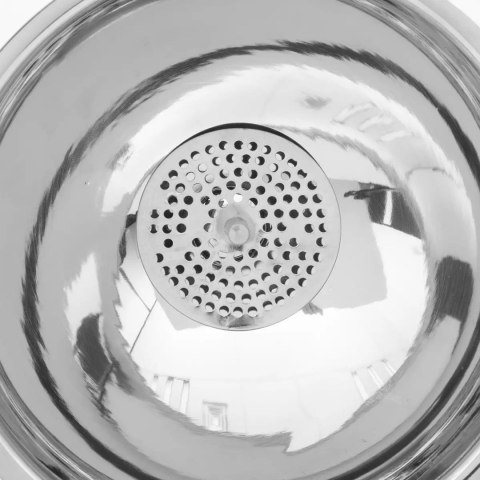 Lejek metalowy z filtrem 13 cm