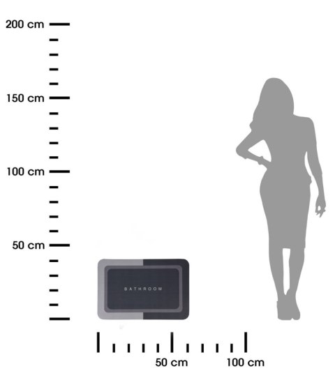 Dywanik łazienkowy antypoślizgowy 40x60 cm